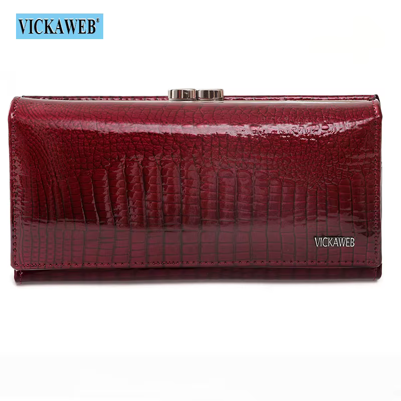 Cadeau gratuit portefeuille femmes en cuir moraillon magnétique marque de luxe dames Long porte-monnaie créateur de mode femme nouvelles pochettes AE1518-1