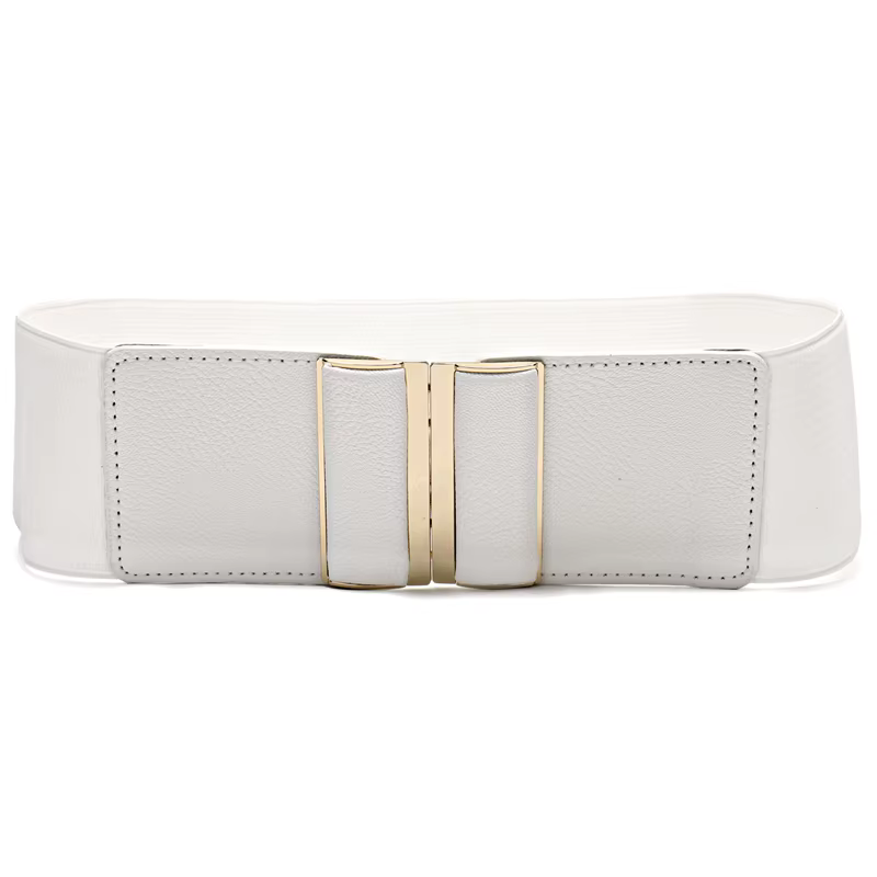 Ceinture large élastique pour femme