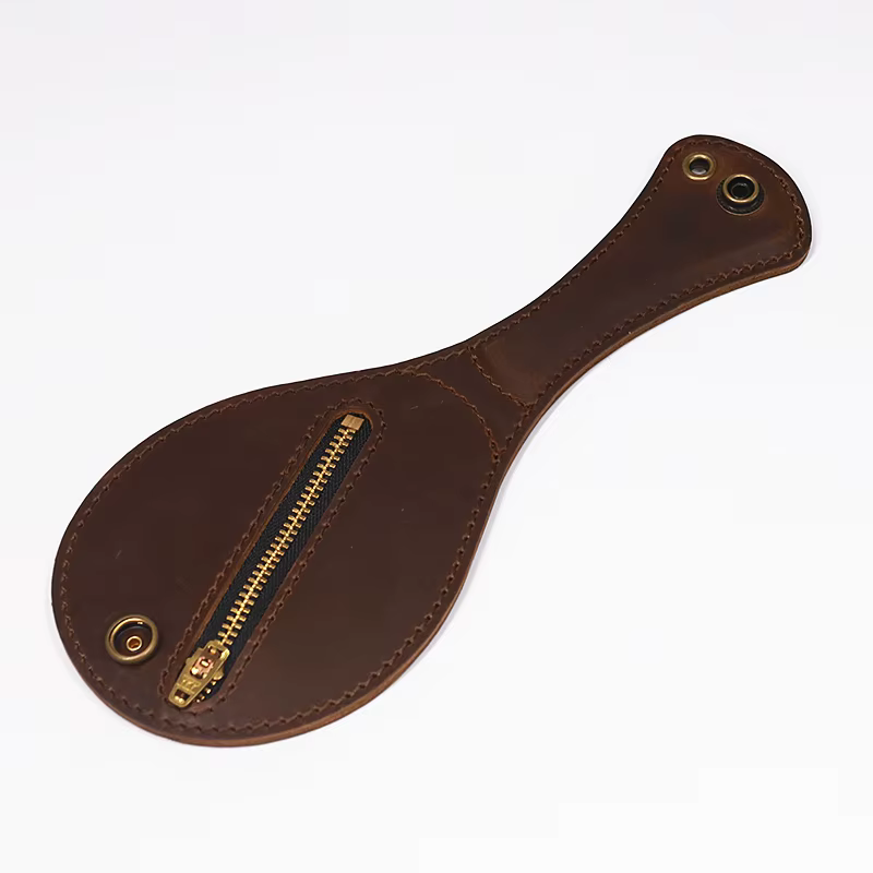 100% porte-monnaie en cuir véritable Boston