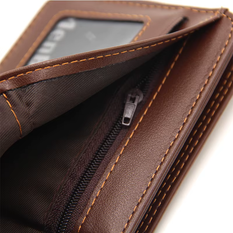 Portefeuille de luxe en cuir de vache pour homme