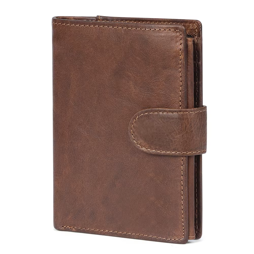JOGUJOS Crazy Horse cuir hommes portefeuille