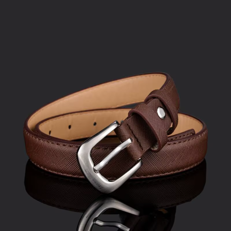 Ceinture pour enfants ceintures en cuir de mode Design de luxe boucle ardillon en métal garçons/filles