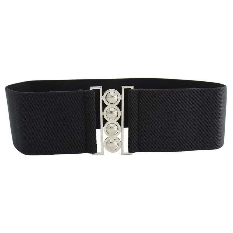 Ceinture large élastique pour femme