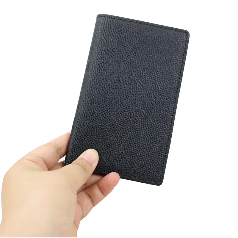 Saffiano – porte-cartes en cuir pour hommes