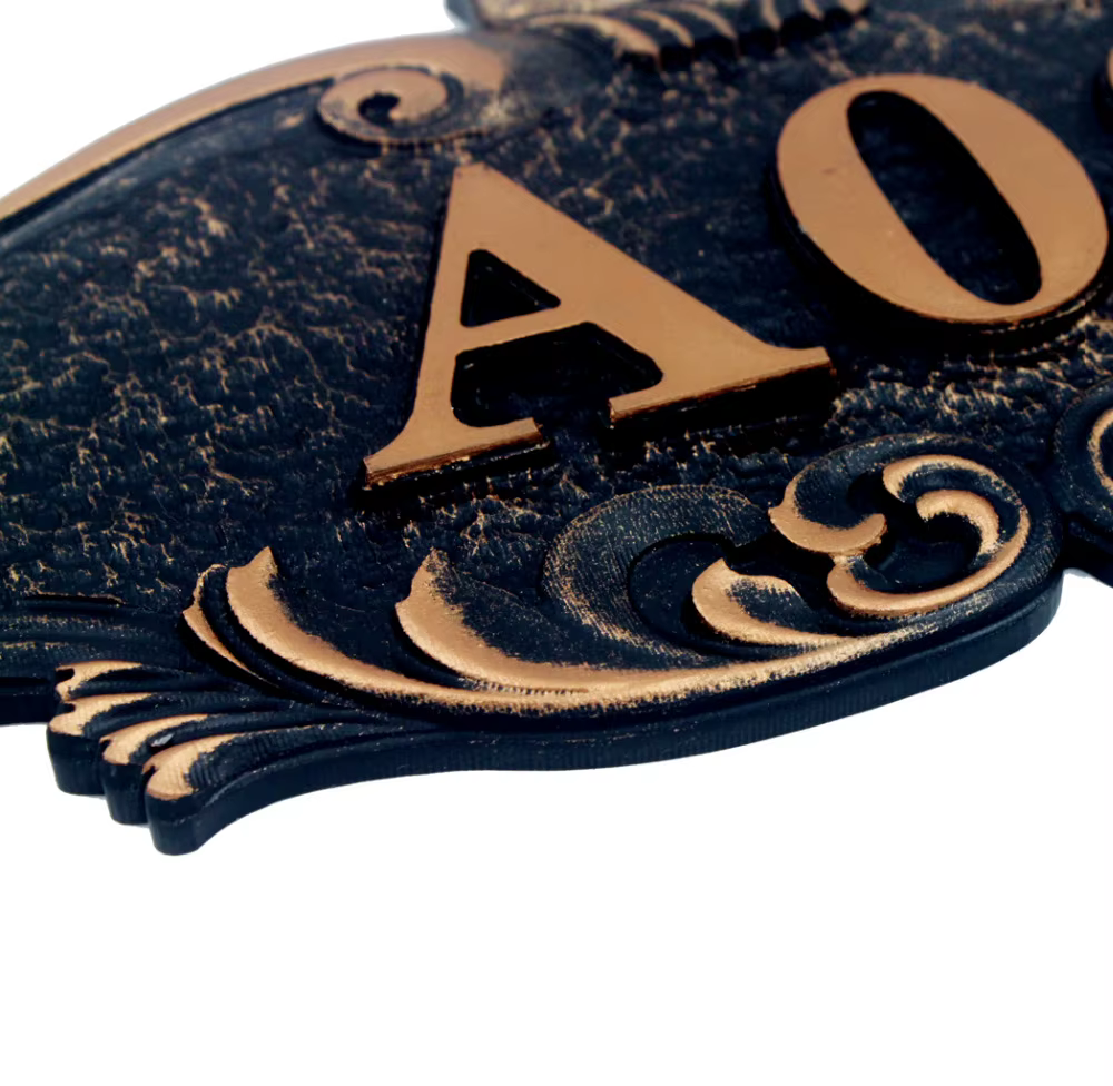 Numéro de porte personnalisé pour appartement, plaque de villa, maison, style européen, plaques, n'importe quelle lettre, symboles d'hôtel