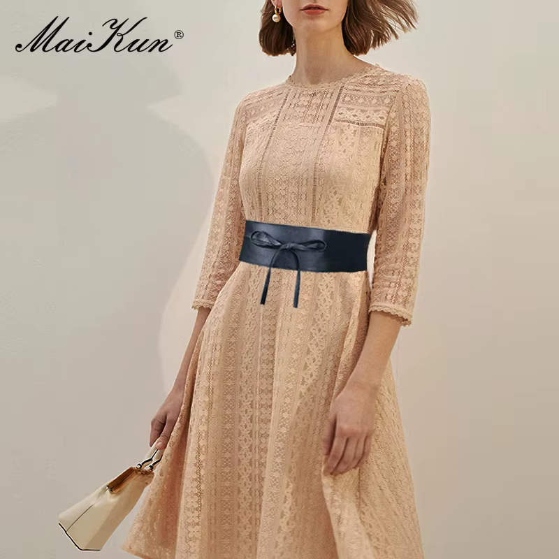Boho Ceinture pour Femmes Bowknot Faux En Cuir Wrap Around Style Obi Cinch