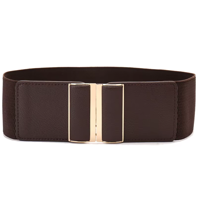 Ceinture large élastique pour femme