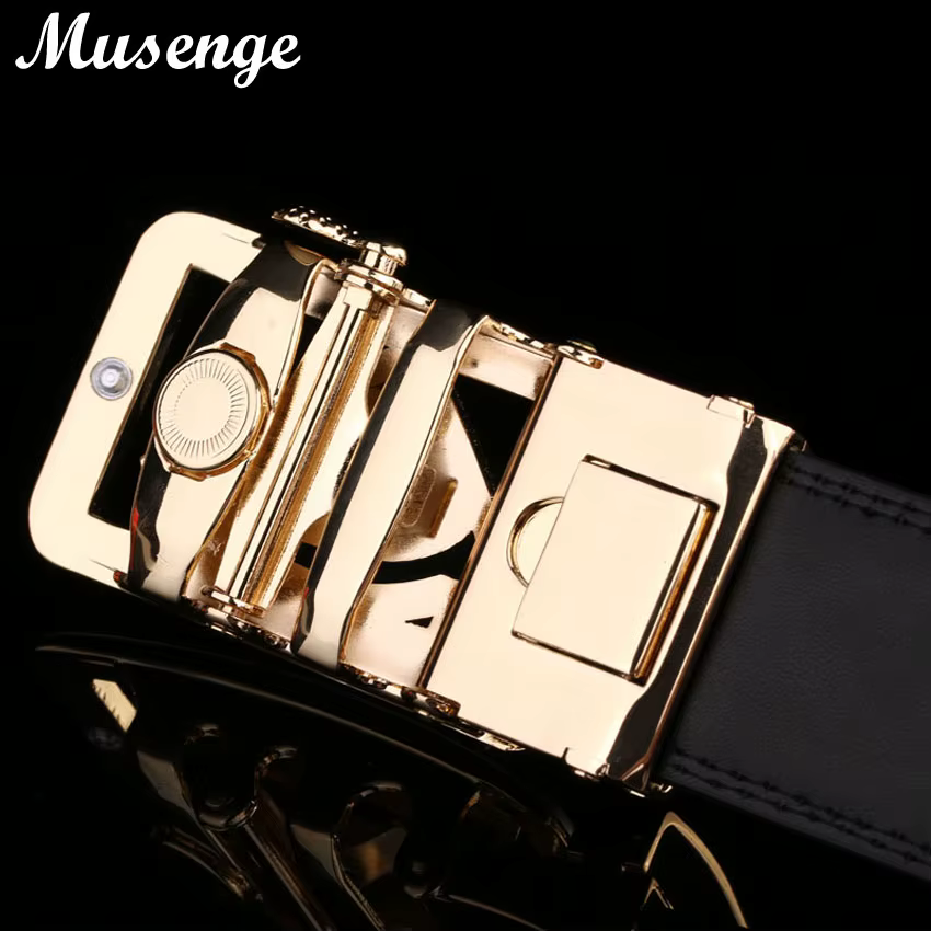 Ceinture en cuir véritable hommes ceintures de créateur