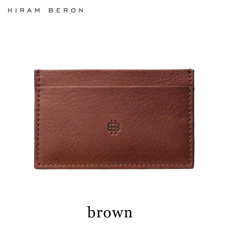Porte-cartes en cuir pour hommes