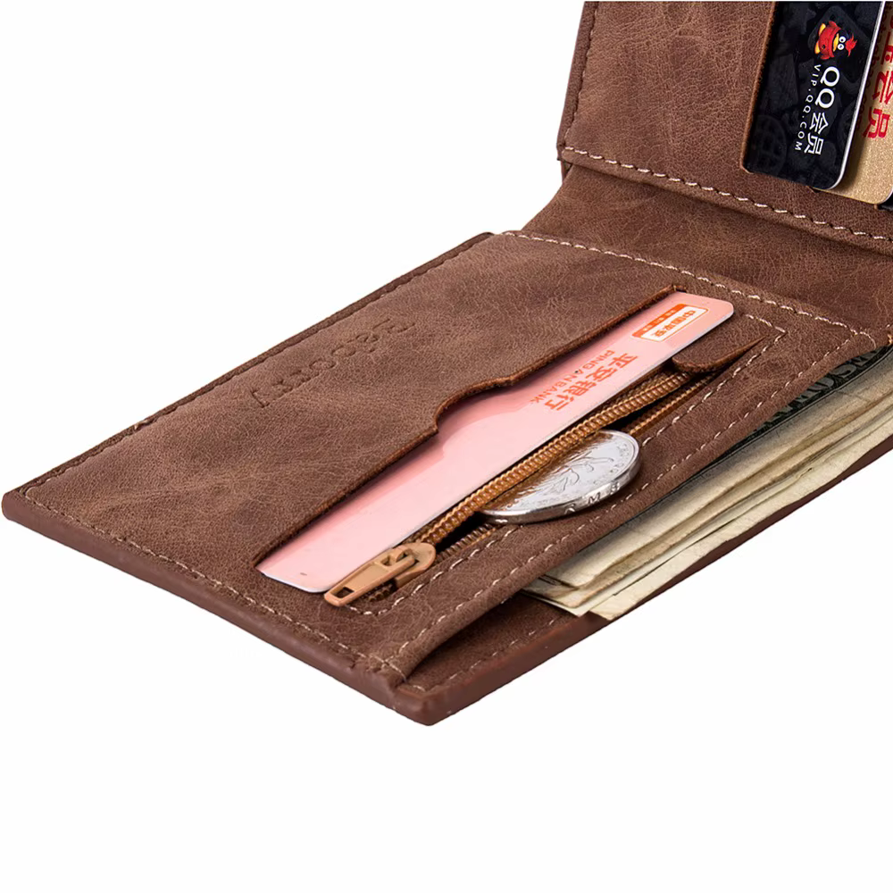 Carteira – portefeuille en cuir PU pour hommes