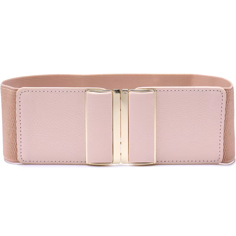 Ceinture large élastique pour femme