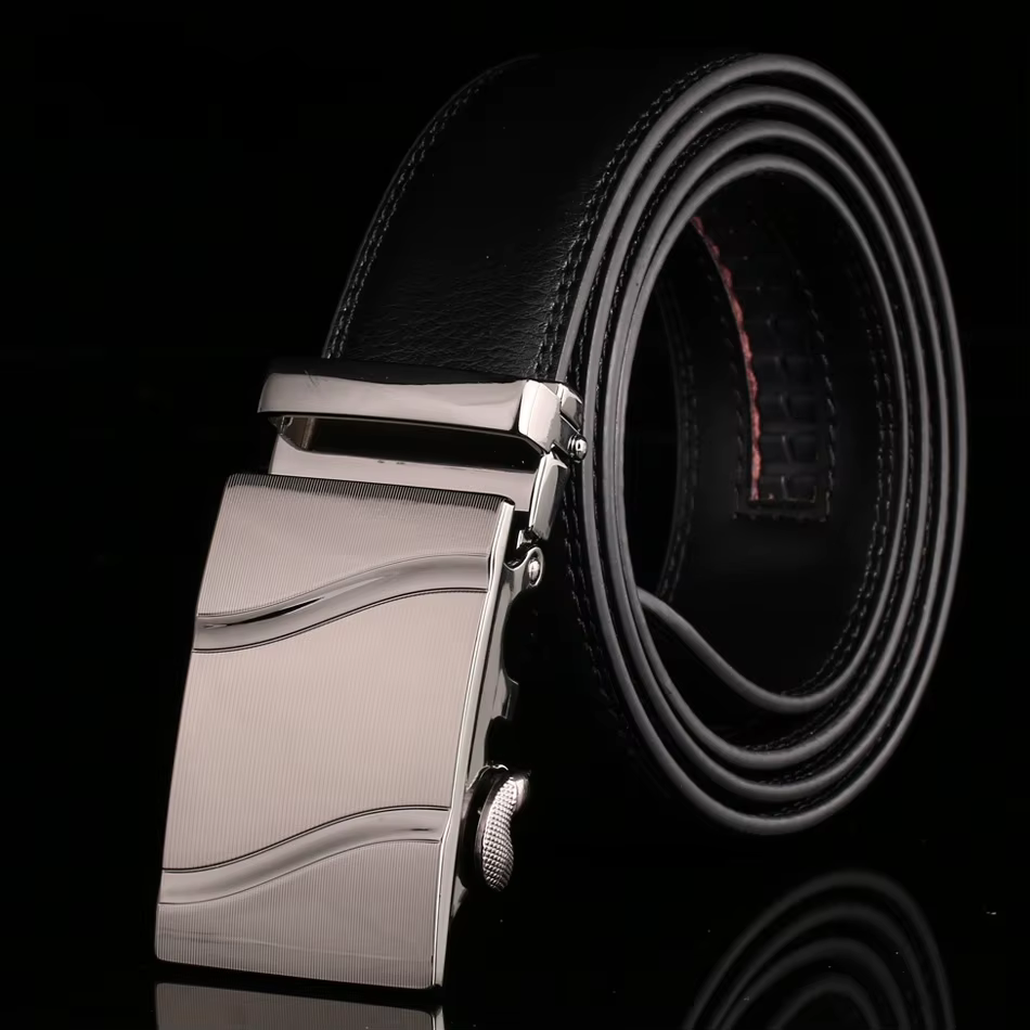 Ceinture en cuir de haute qualité pour hommes, surintendant, sangle de taille, designer de luxe, structure automatique, environnement