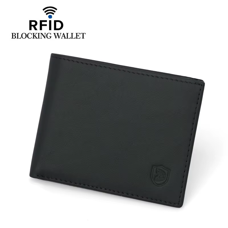 Portefeuille fin avec poche à monnaie pour homme
