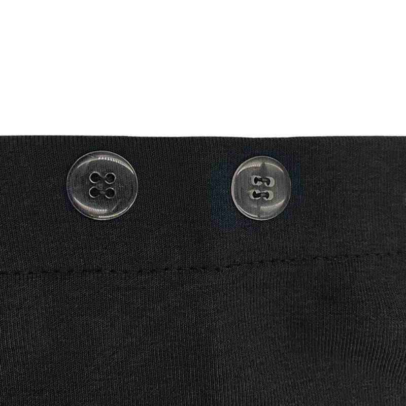 Extension de bouton de pantalon de grossesse pour femme enceinte,ceinture d'allongement de la taille, élastique, ample, souple et réglable,