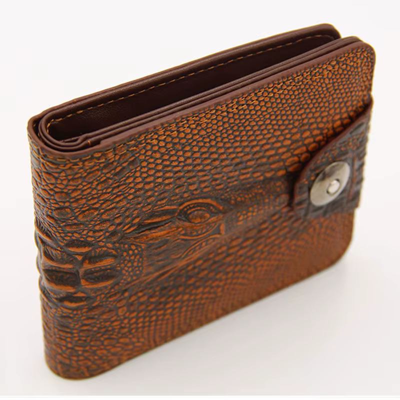 Portefeuille de luxe en cuir de vache pour homme