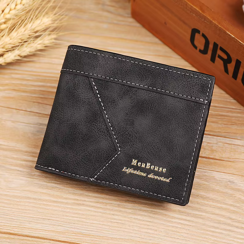 Portefeuille en cuir pour hommes