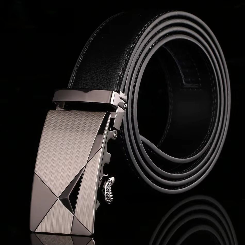Ceinture en cuir de haute qualité pour hommes, surintendant, sangle de taille, designer de luxe, structure automatique, environnement