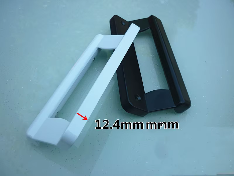 Poignée de porte en aluminium, poignée de porte marketet de fenêtre, poignée de porte en plastique