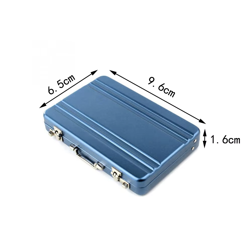 Porte-cartes en aluminium pour hommes et femmes