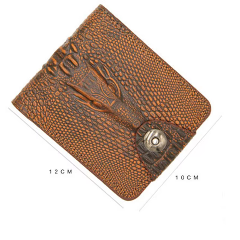 Portefeuille de luxe en cuir de vache pour homme