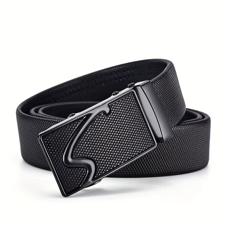 Ceinture pour hommes en métal boucle automatique marque