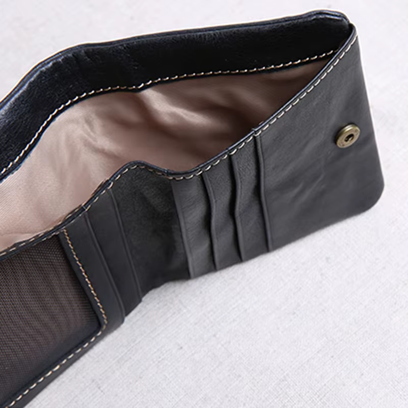 AETOO – portefeuille court en cuir pour hommes