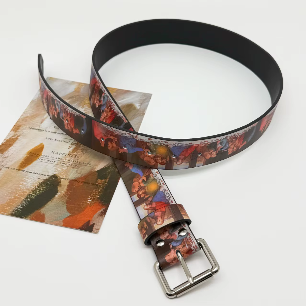 Ceinture large rétro style High Street