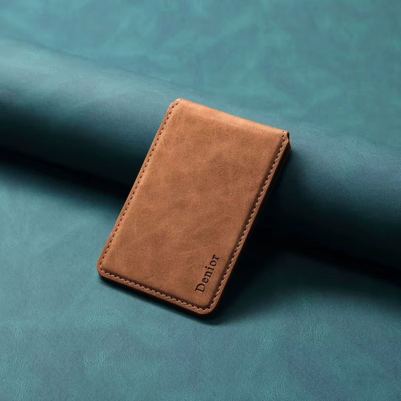 Porte-cartes en cuir pour hommes