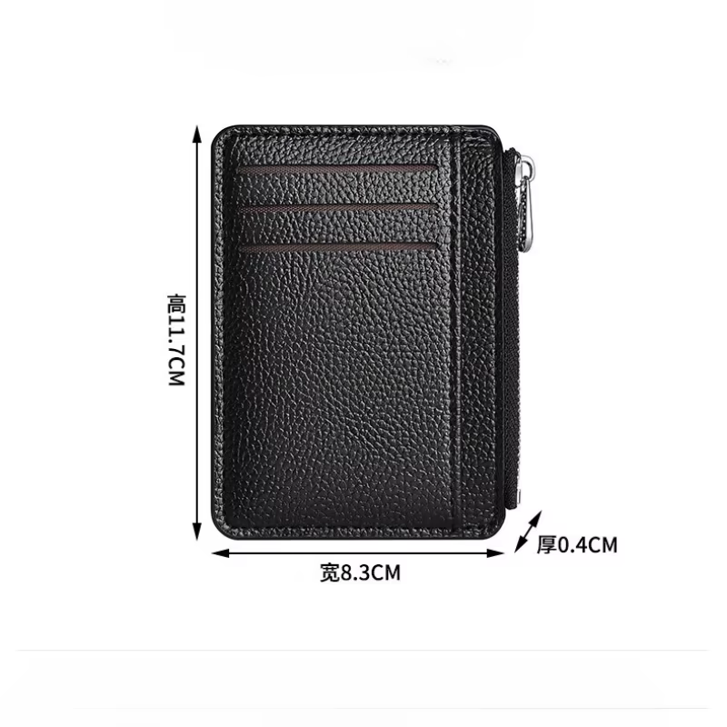 Portefeuille en cuir pour hommes