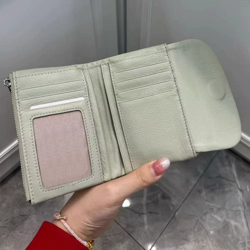 Nouveau 10 couleurs motif serpent en cuir de vache court portefeuille femmes mode Python véritable peau de vache Tri-fold porte-carte sac à main dames