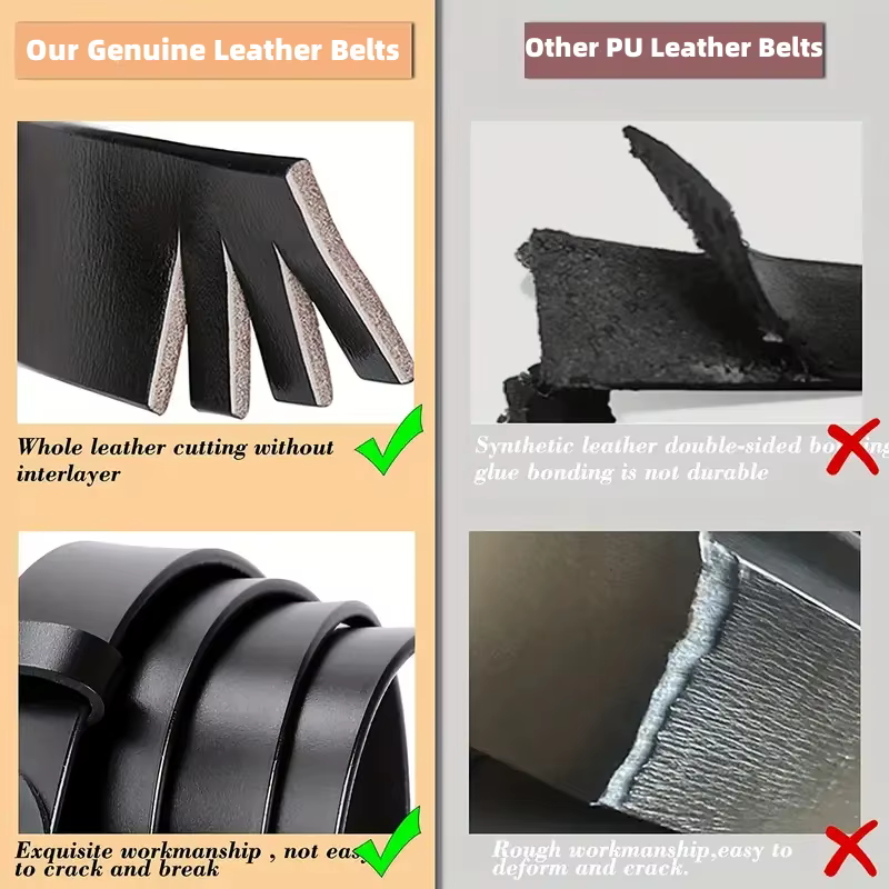 Ceinture large élastique en cuir véritable pour femmes