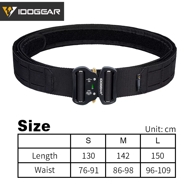 IDOGEAR ceinture tactique de 2 pouces