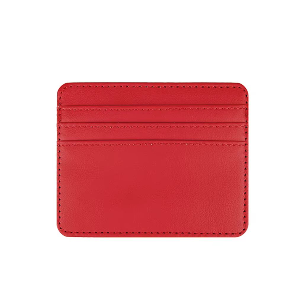 Portefeuille en cuir PU avec initiales personnalisées pour hommes et femmes
