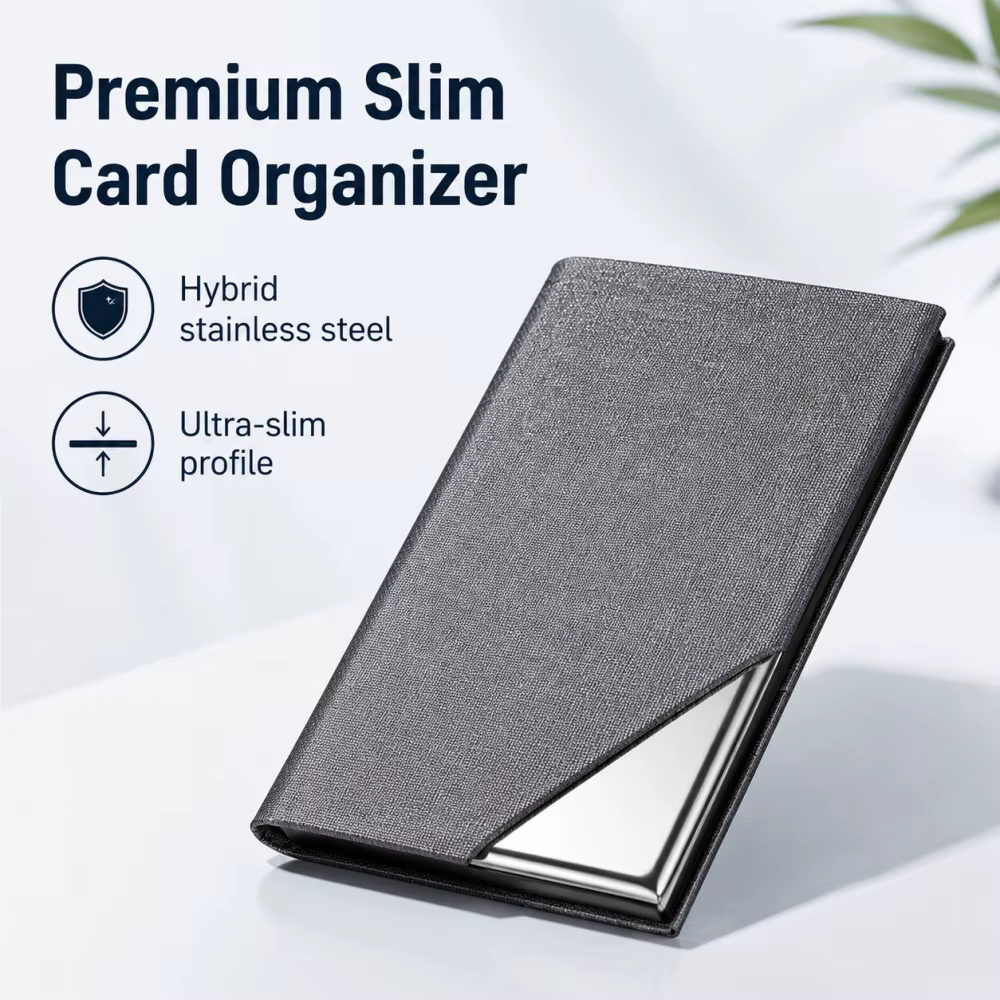 Portefeuille de luxe en cuir PU