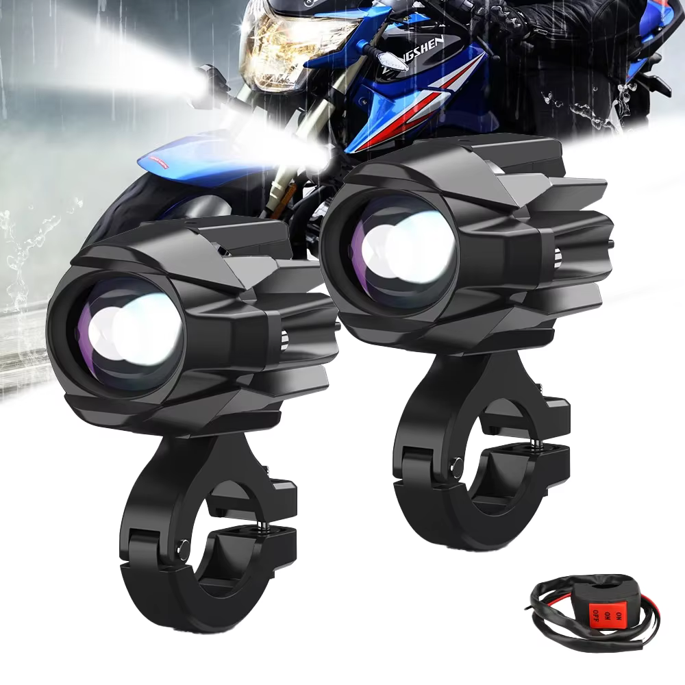 Feu de conduite Laser longue portée pour moto, Super phare antibrouillard avant pour BMW Honda Yamaha Suzuki 4x4 ATV camion vélo SUV