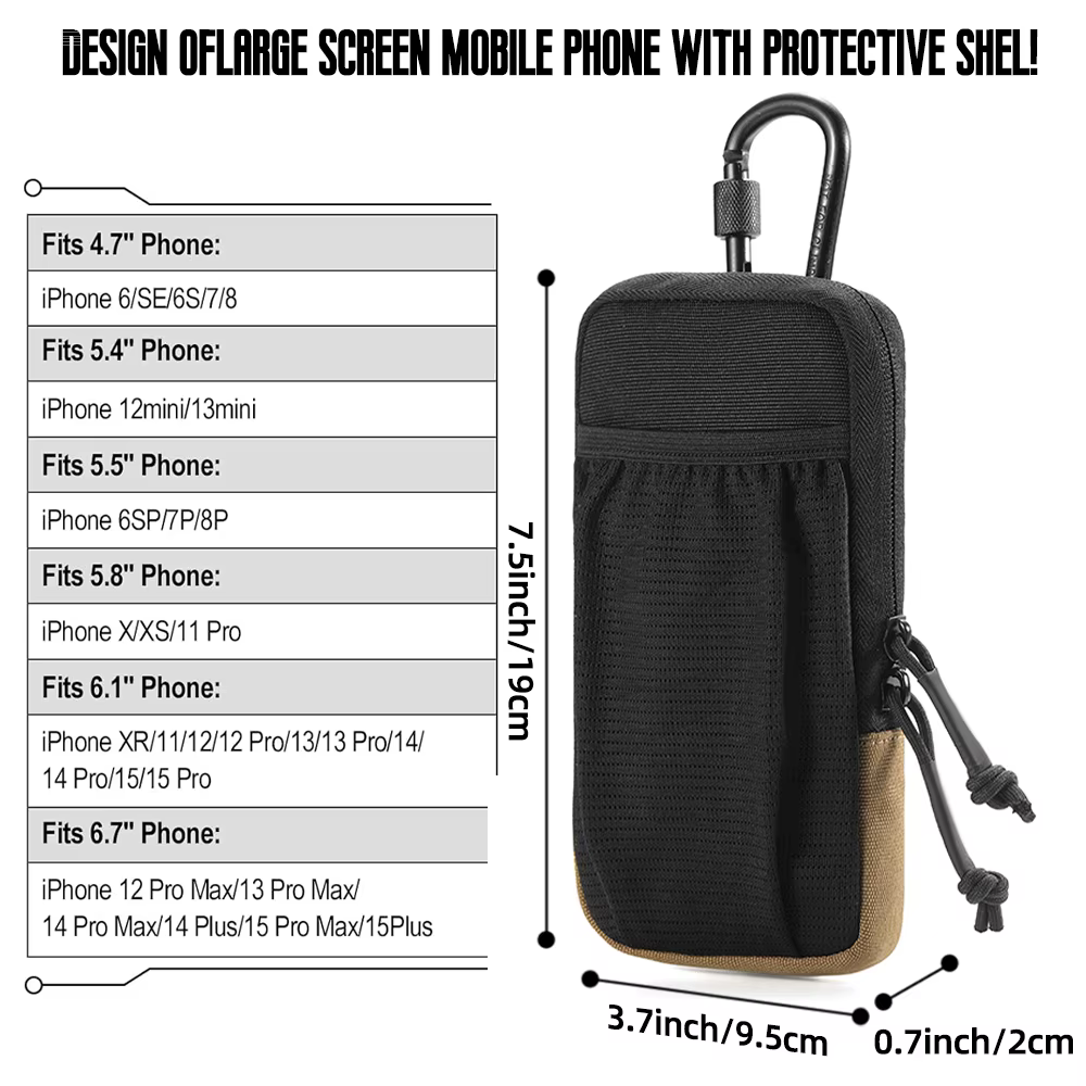 Pochette pour téléphone portable - Support de ceinture
