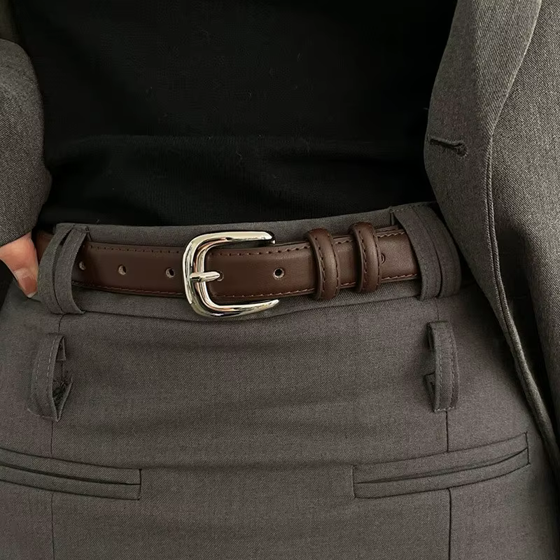 1pc ceinture femme mode Simple polyvalent