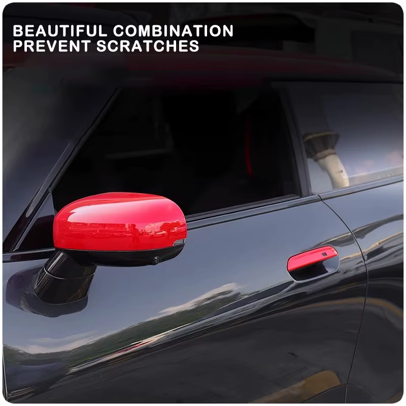 Couverture de panneau de poignée de porte extérieure de voiture, autocollants décoratifs pour Mini Countryman JCW U25 J01 EV J05