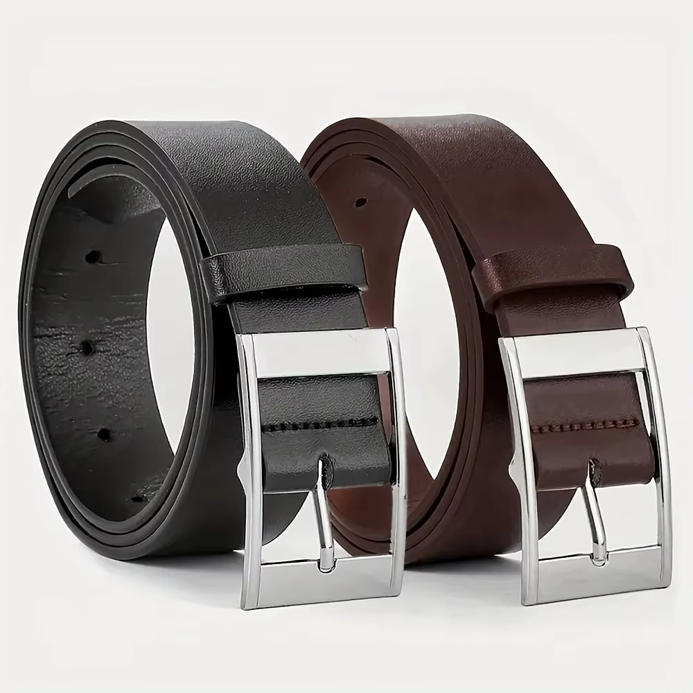 Ceinture de Luxe en Cuir PU pour Homme
