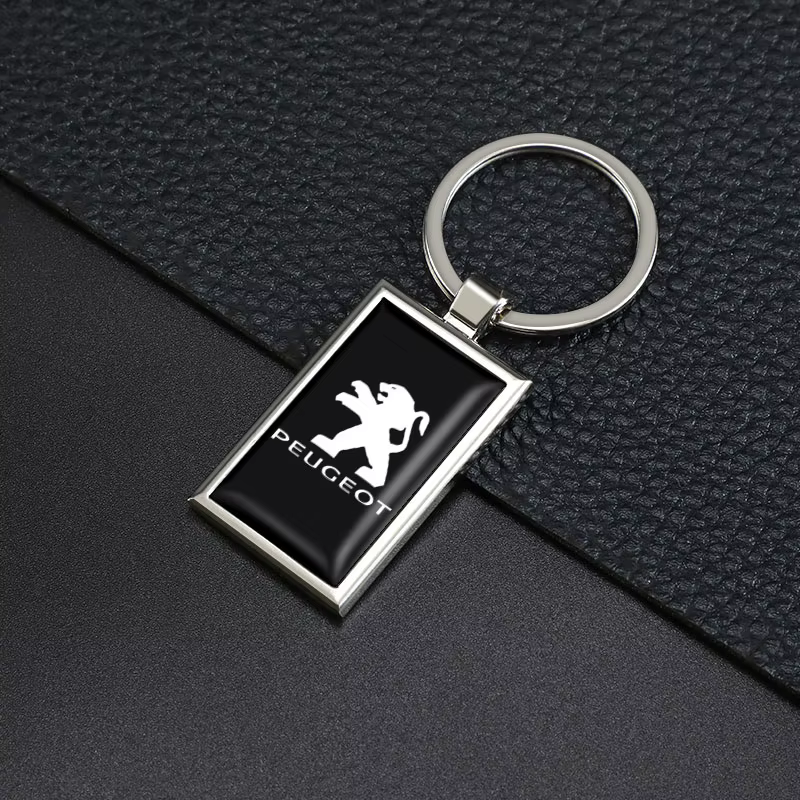 Porte-clés en métal pour voiture