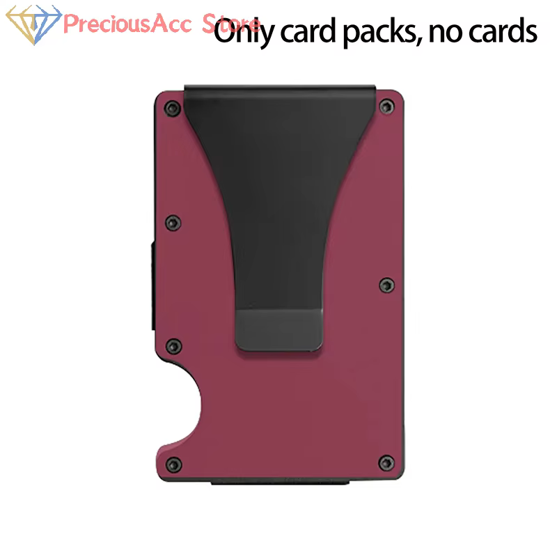 Portefeuille minimaliste pour hommes et femmes - Portefeuille RFID fin