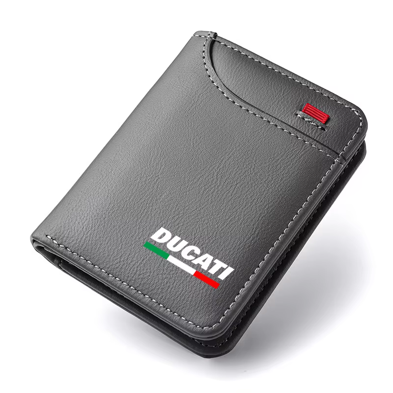 Portefeuille porte-cartes de crédit en Fiber de carbone pour hommes