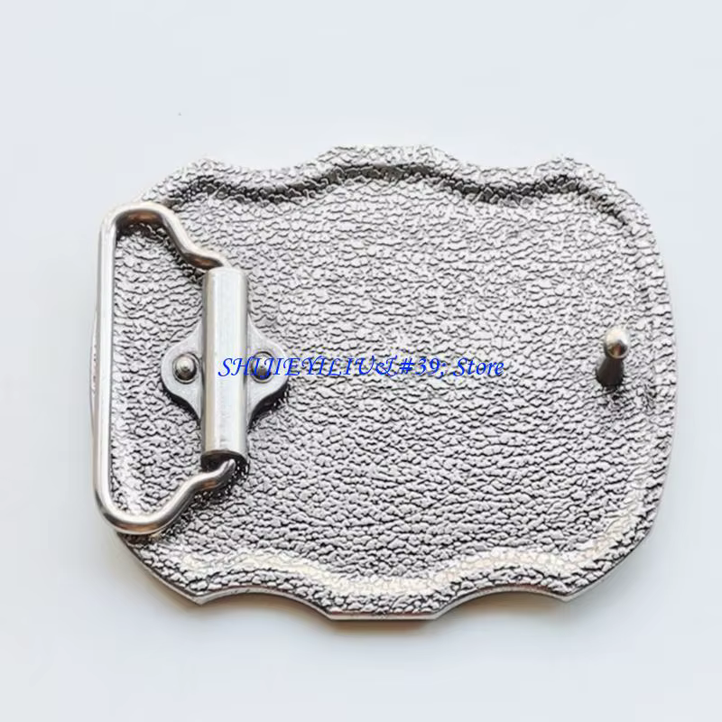 Boucle ceinture avec symbole croix intemporelle E21F, fabriquée en alliages rétro pour une garde-robe moderne