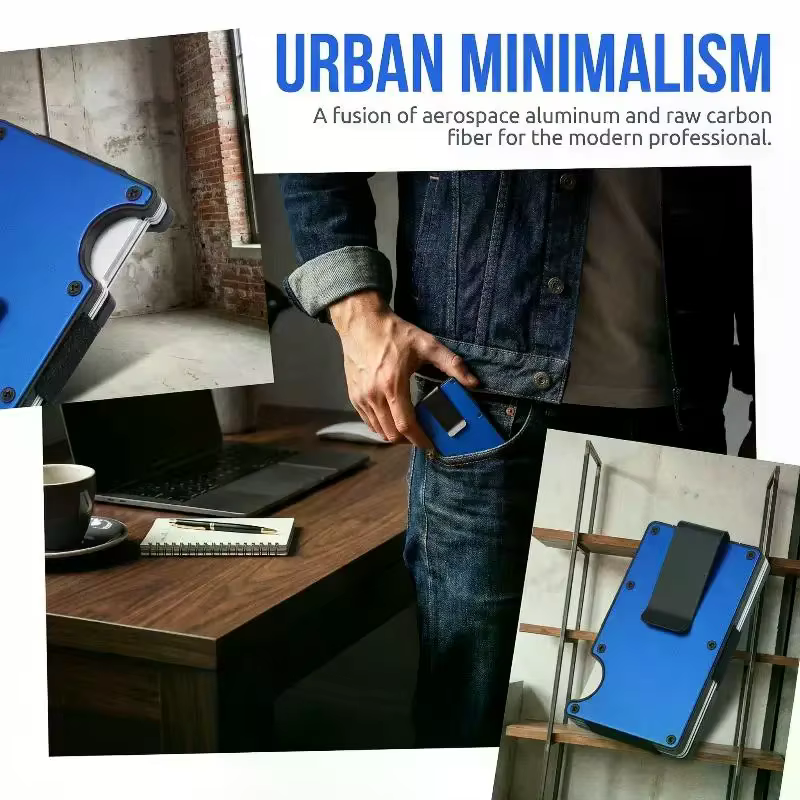Portefeuille minimaliste pour hommes et femmes