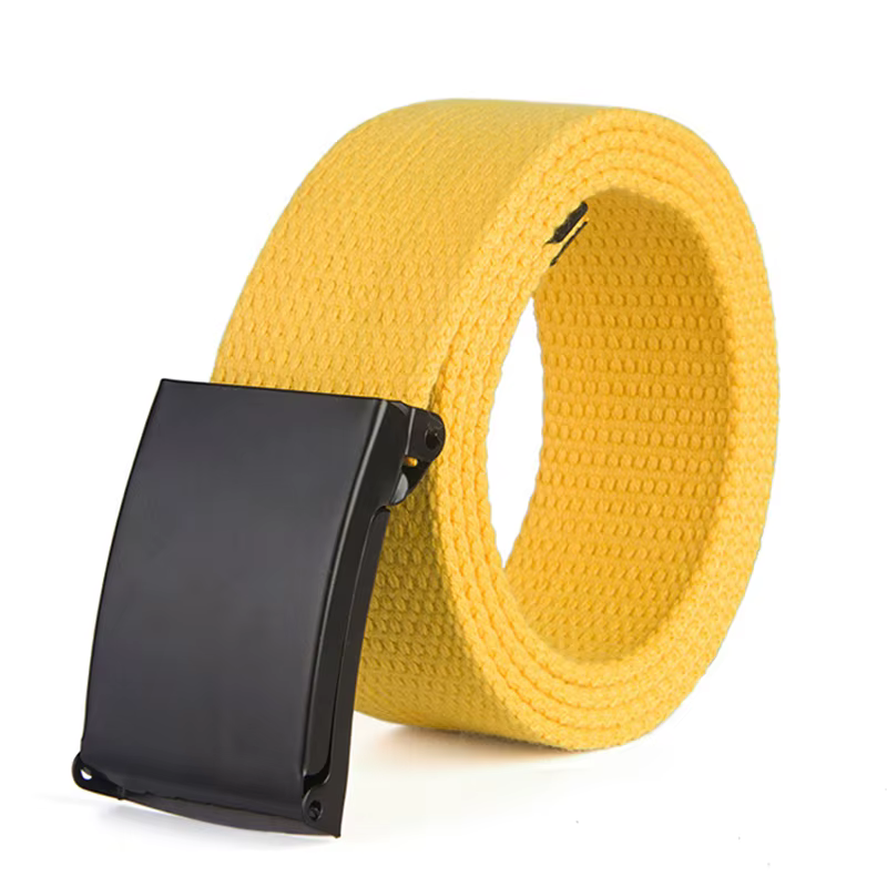 Nouvelles ceintures pour hommes ceinture extérieure tactique mâle toile colorée ceinture de pantalon haute qualité tendance homme ceinture