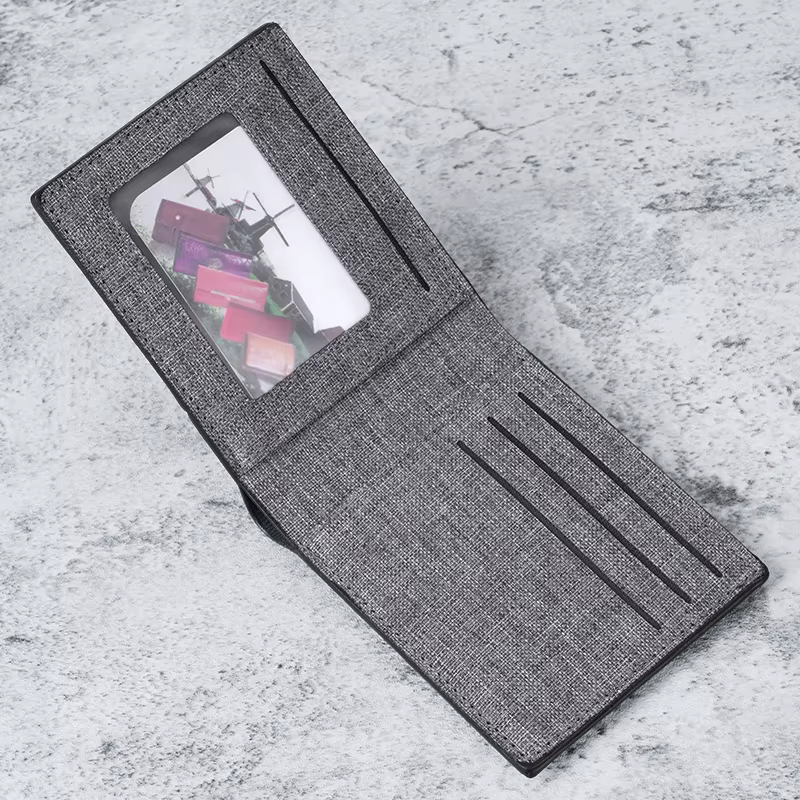 Portefeuille compact pour homme