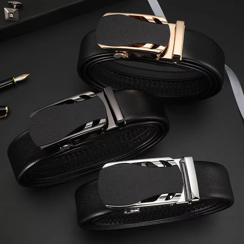 Ceinture en cuir avec nom personnalisé pour hommes
