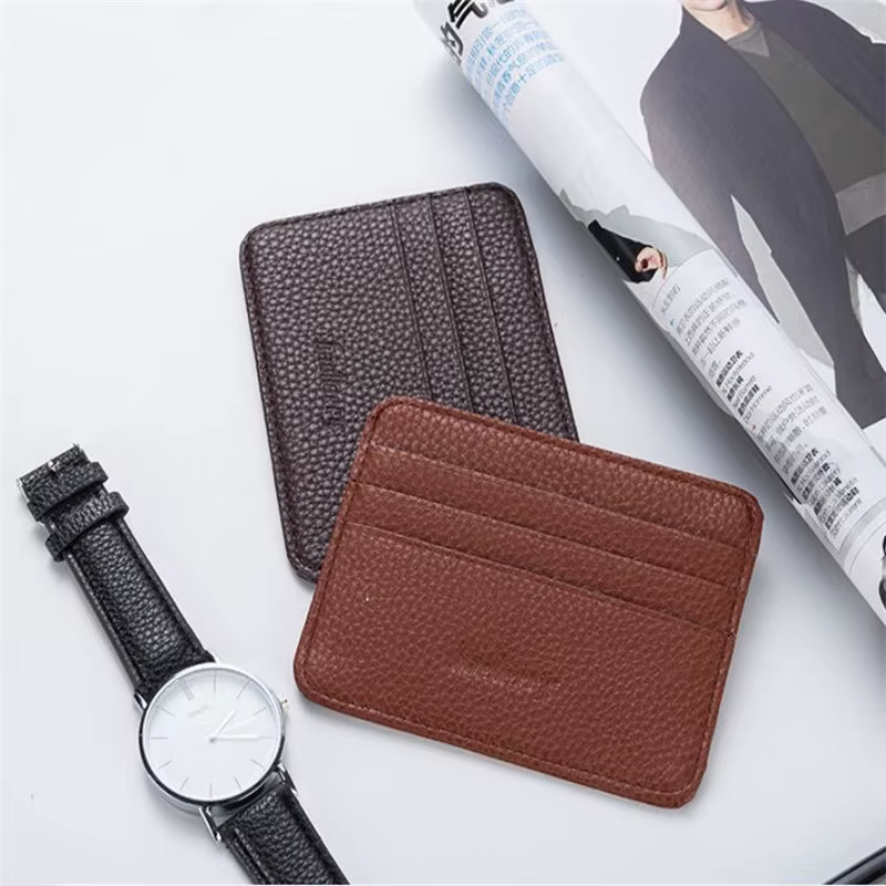 Portefeuille de poche avant Ultra mince pour hommes