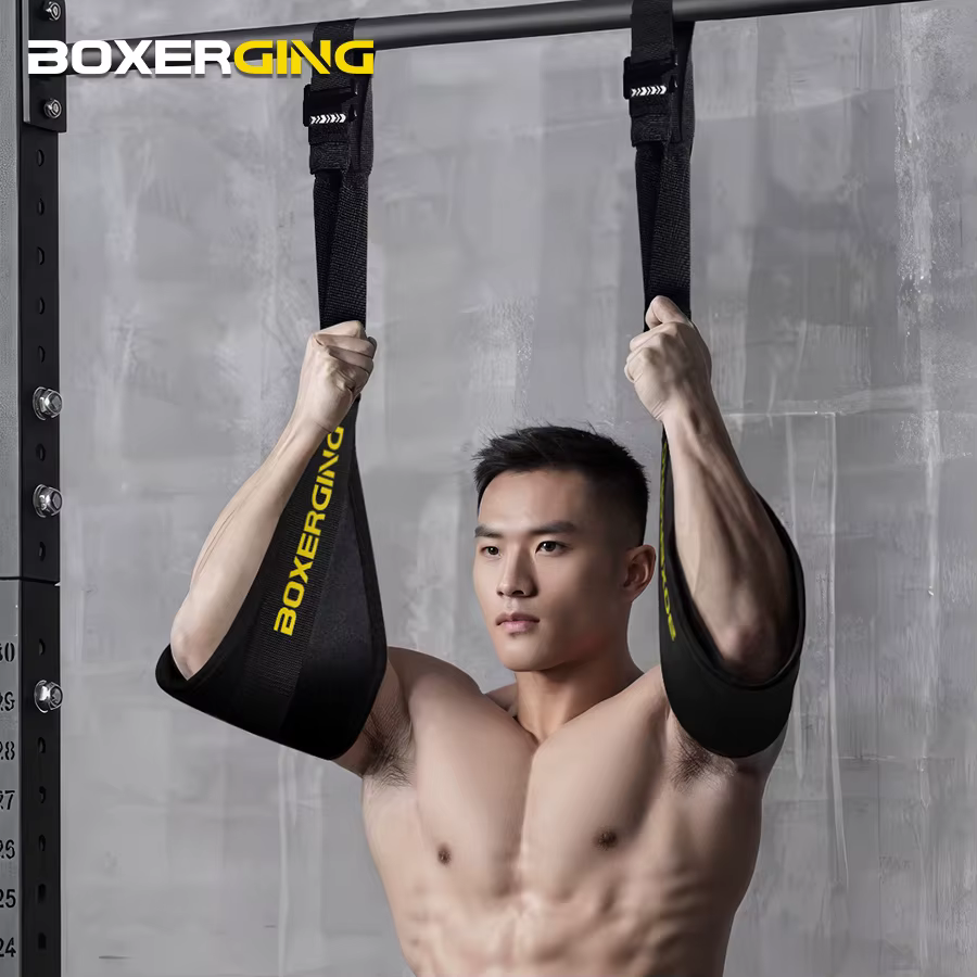 1 paire Fitness ceinture musculaire abdominale suspendus AB sangles de fronde suspendus tractions formation barre horizontale gymnastique ceinture d'entraînement musculaire