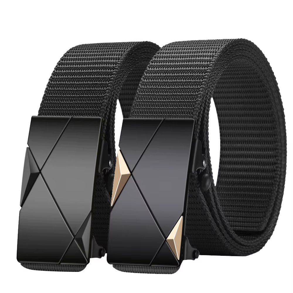 Ceinture de pantalon décontractée pour hommes, tendance et polyvalente, en toile, adaptée aux sports d'aventure en plein air